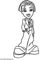 coloriage bratz boy